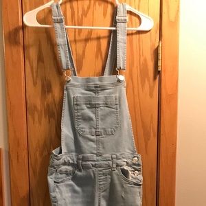 Forever 21 overalls.